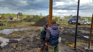 Заказать монтаж винтовых свай в Тутаев - цена под ключ с доставкой от 1889 шт